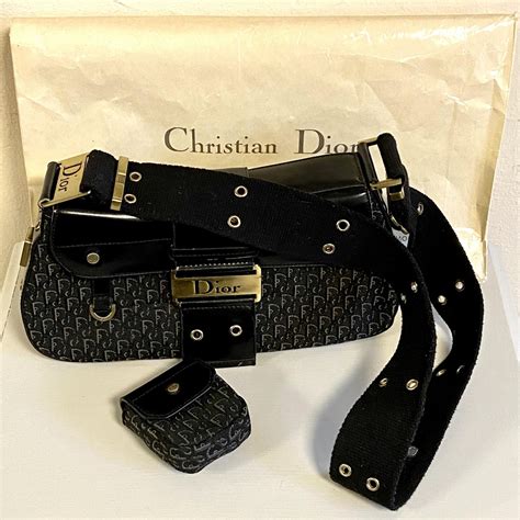 christian dior shoulder strap bag.